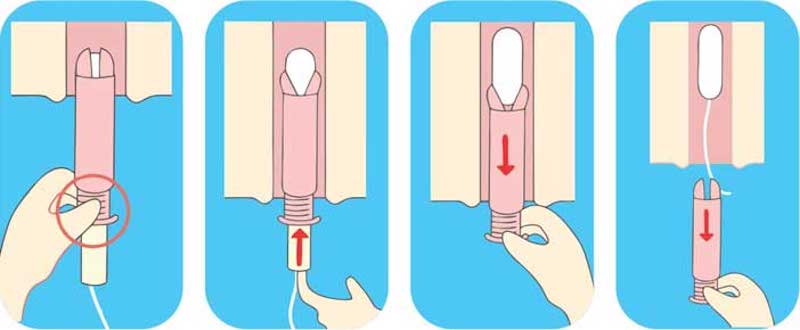 Hướng dẫn sử dụng Tampon đúng cách