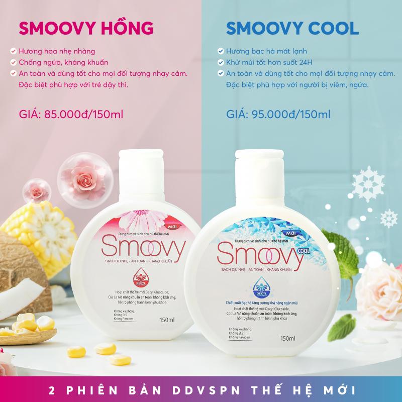 Dung dịch vệ sinh phụ nữ Thế hệ mới Smoovy