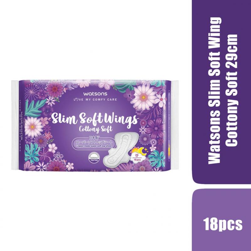 Băng Vệ Sinh Watsons Slim Soft Wing Cottony Soft